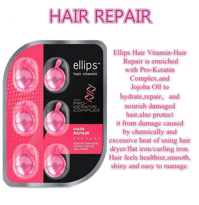 Ellips Hair Vitamin Hair Treatment Hair Oil [8 pcs]	